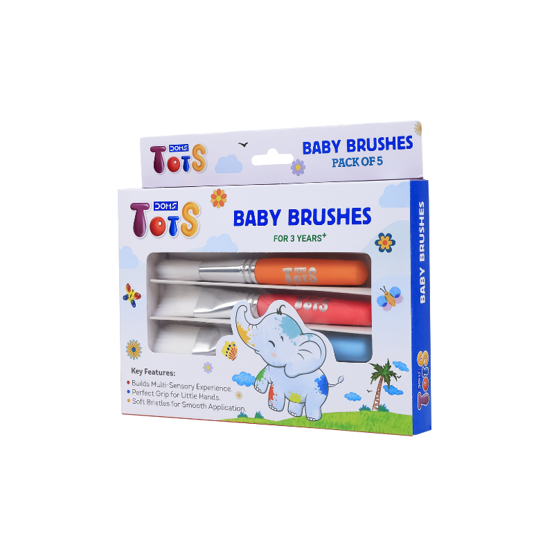 Tots Baby Brushes (Set of 5)