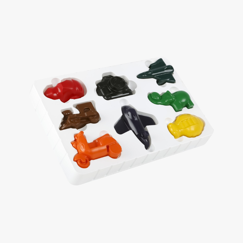 Tots Beeswax Crayons (Pack of 8 Shades)